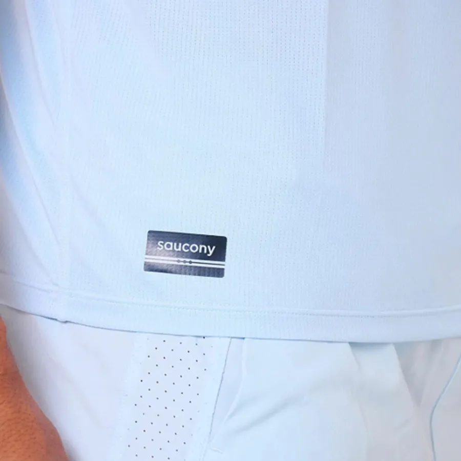 Imagen 5 de 6 de Musculosa Saucony Stopwatch-CELESTE