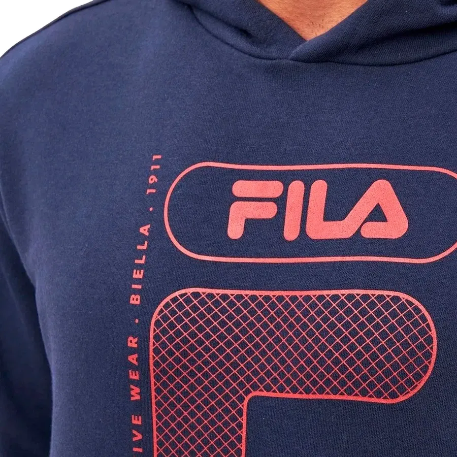 Imagen 3 de 4 de Buzo Fila Canguro Flint-MARINO