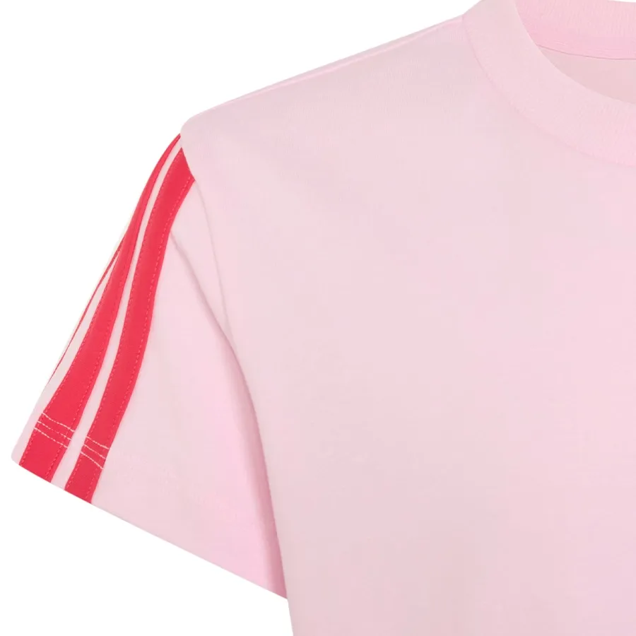 Imagen 3 de 5 de Remera adidas Essentials Kids-ROSA/CORAL