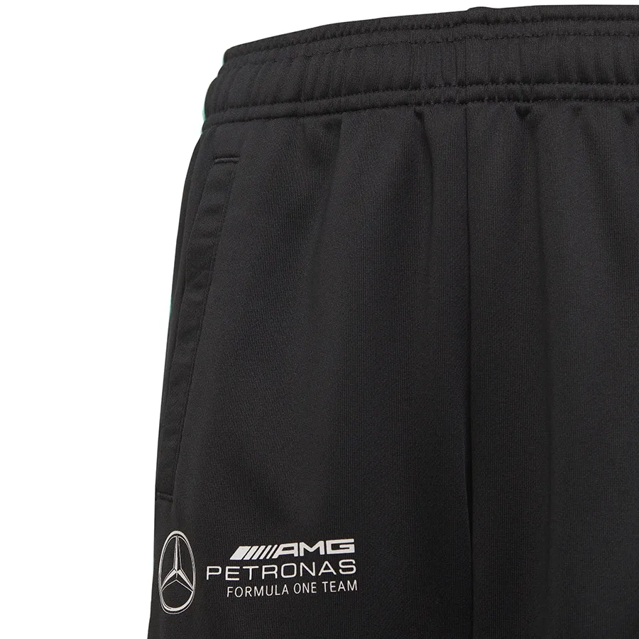 Imagen 2 de 5 de Pantalón adidas ADN Mercedes - AMG Petronas Formula One Team-NEGRO/TURQUESA