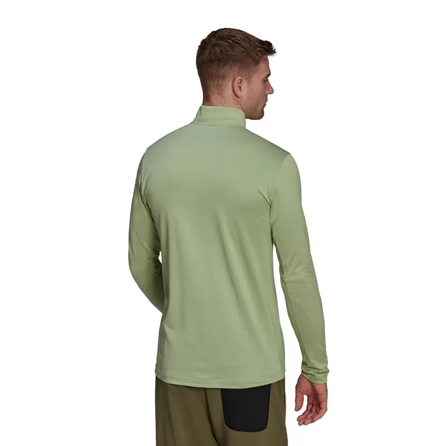 Imagen 2 de 5 de Buzo adidas Terrex Multi 1/2FL-VERDE