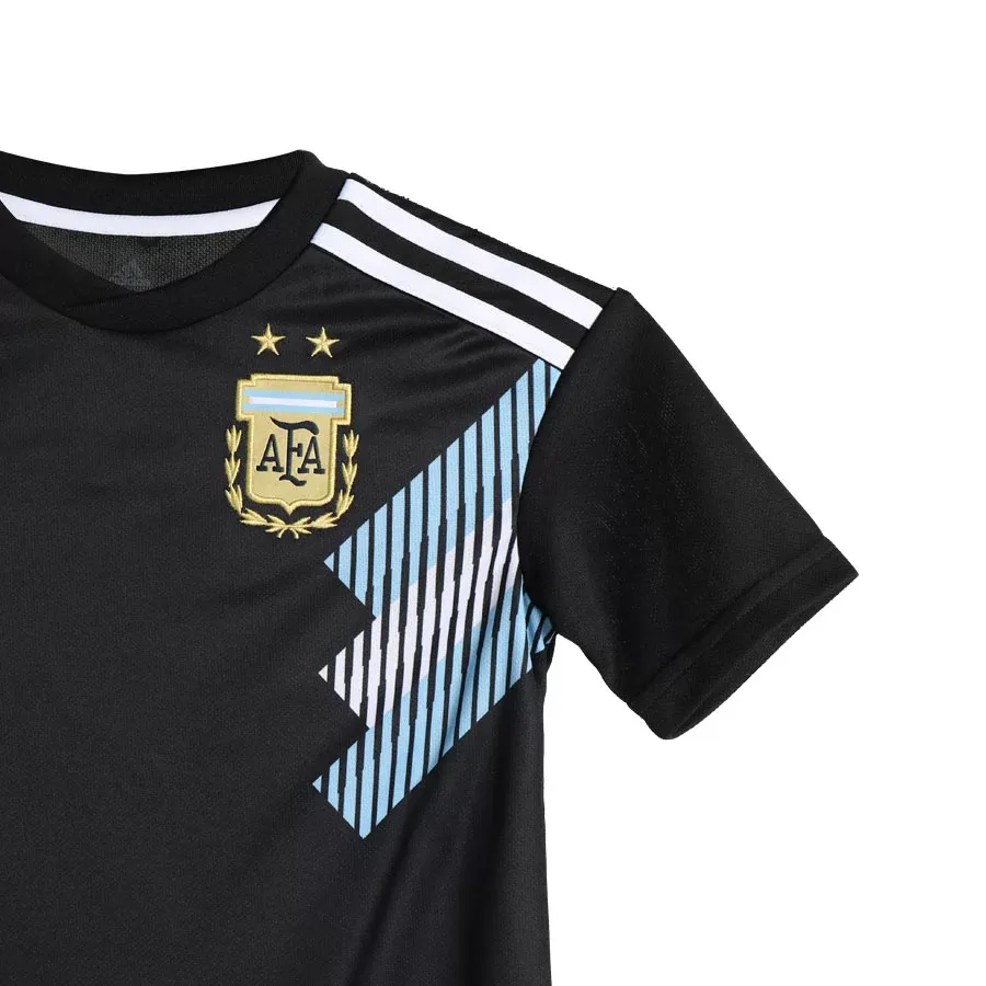 Imagen 2 de 3 de Camiseta adidas Visitante Selección Argentina-NEGRO/AZUL/BLANCO