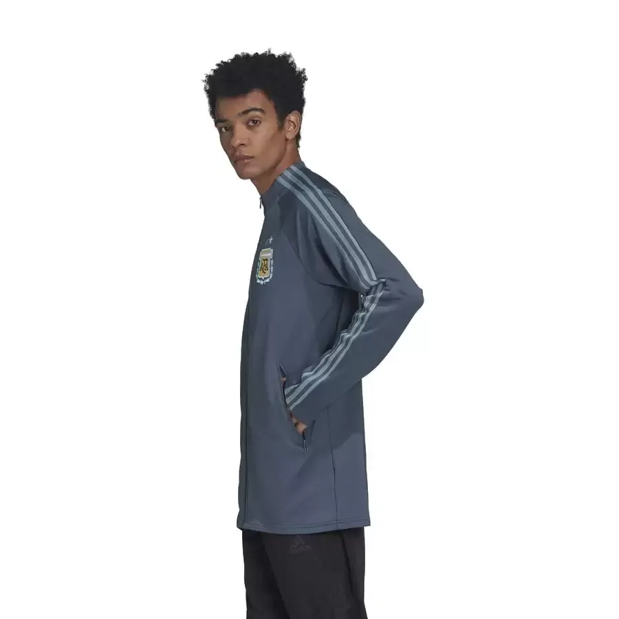 Imagen 2 de 6 de Campera adidas Seleccion Argentina Anthem Jkt-AZUL