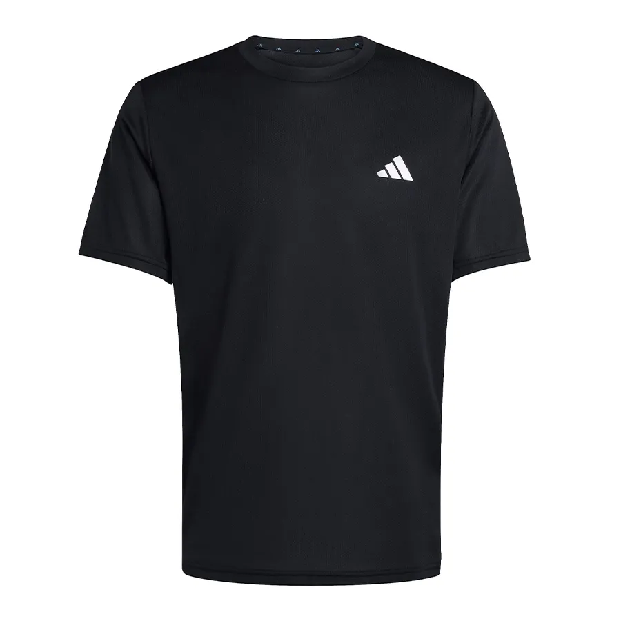 Imagen 2 de 5 de Remera adidas Workout Essentials 3 Stripes-NEGRO