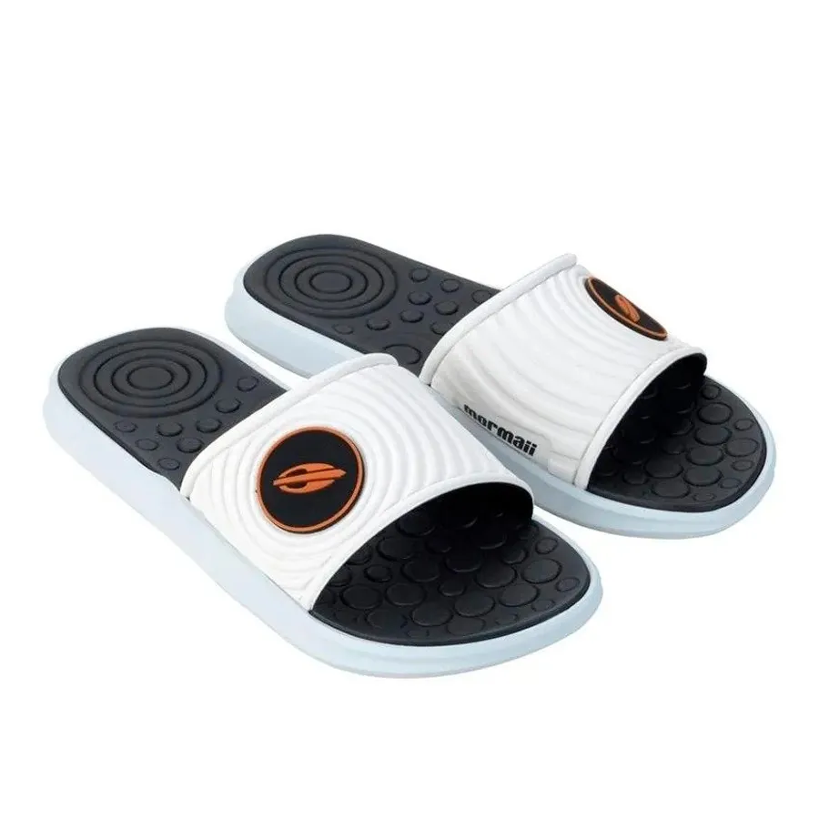 Imagen 2 de 4 de Ojotas Mormaii Quiver Pro Slide-BLANCO/NEGRO