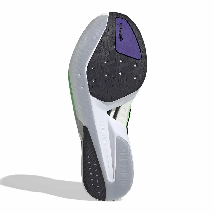 Imagen 5 de 8 de Zapatillas adidas Adizero Boston 13-NEGRO/VERDE FLUOR