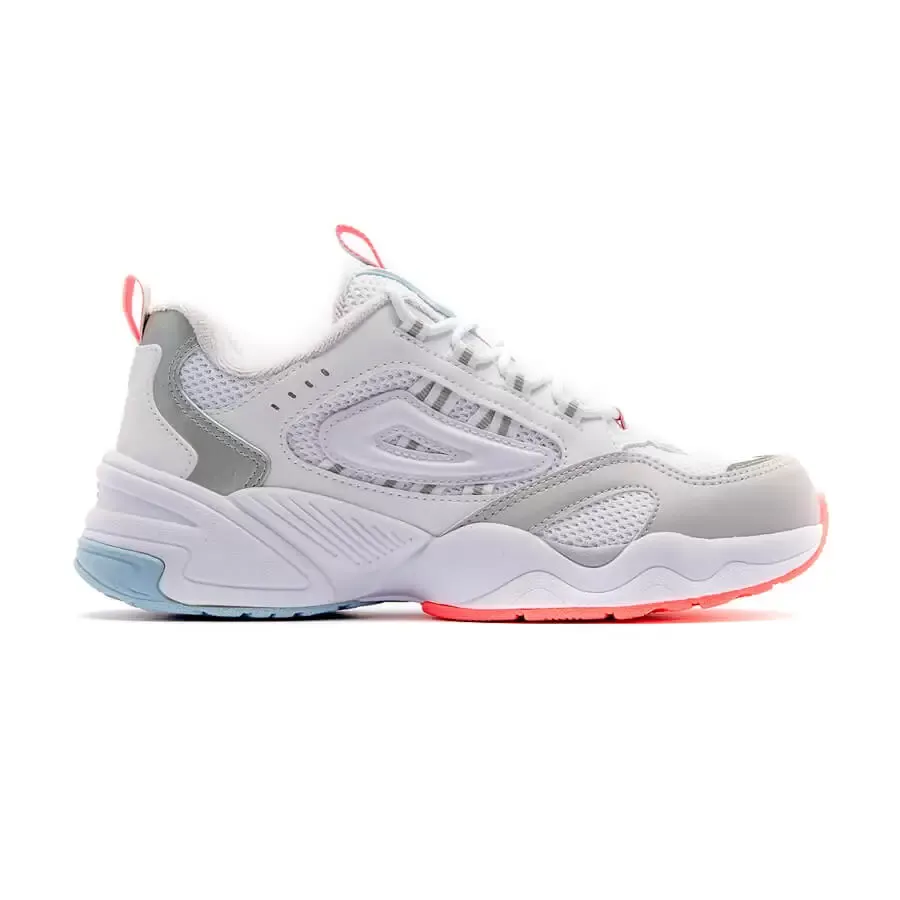 Imagen 4 de 5 de Zapatillas Fila Attrek Mujer-BLANCO/GRIS/SALMON