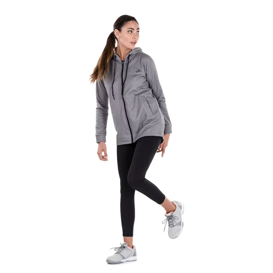 Imagen 0 de 3 de Conjunto Topper Con Calza Wmns I-GRIS/NEGRO