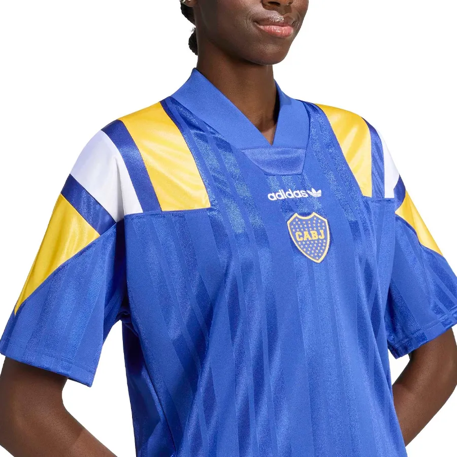 Imagen 6 de 8 de Camiseta adidas originals Eqt Boca Juniors-AZUL/AMARILLO/BLANCO
