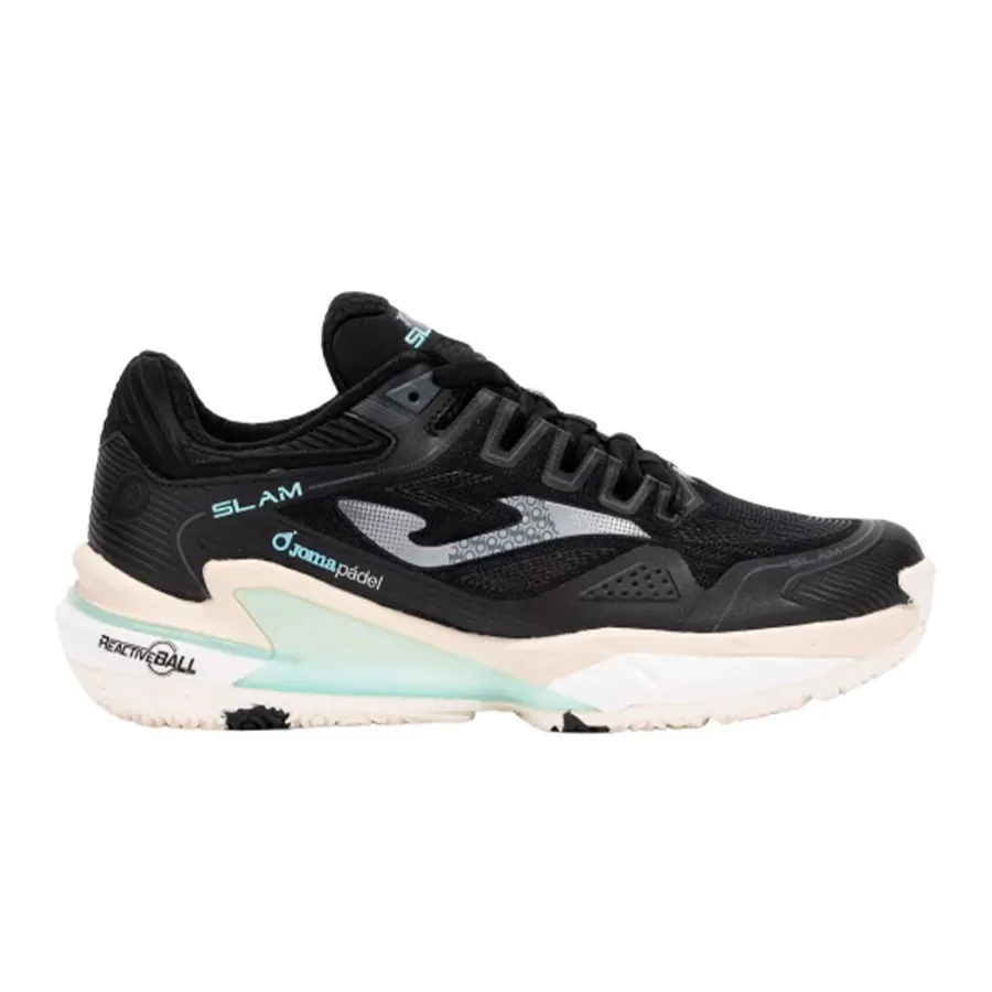 Imagen 0 de 5 de Zapatillas Joma Slam Lady-NEGRO/VERDE AGUA