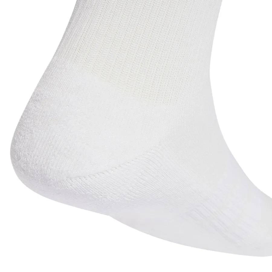 Imagen 3 de 4 de Medias adidas Essentials Pack x3-BLANCO