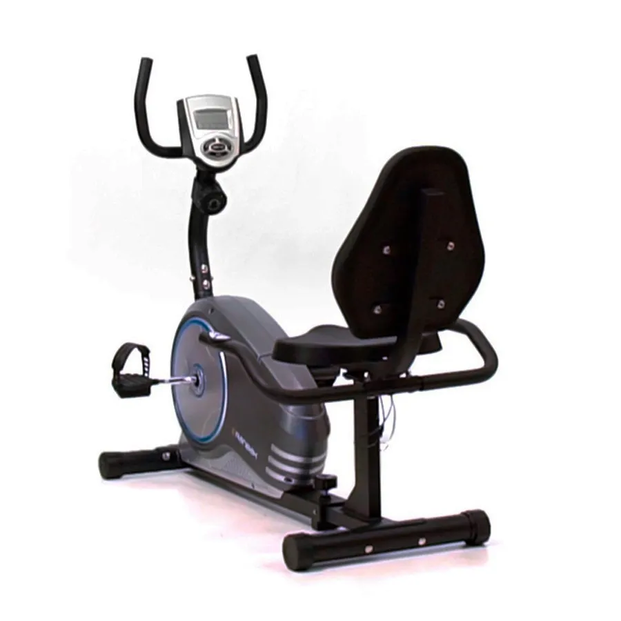 Imagen 2 de 3 de Ranbak Bicicleta Horizontal  Magnética 120 Kg 8 Niveles-NEGRO