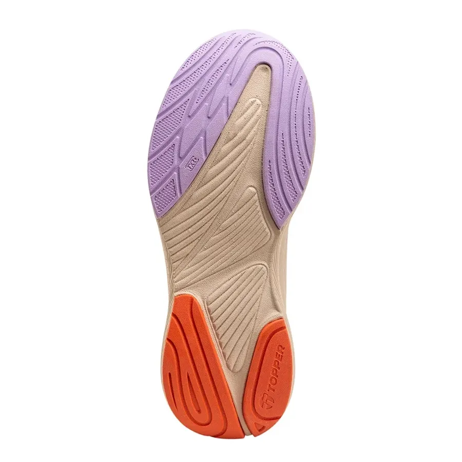 Imagen 3 de 4 de Zapatillas Topper Fast 2.0-LILA/VIOLETA/NARANJA