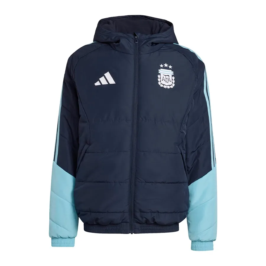 Imagen 2 de 5 de Campera adidas de invierno Afa 26-MARINO/CELESTE