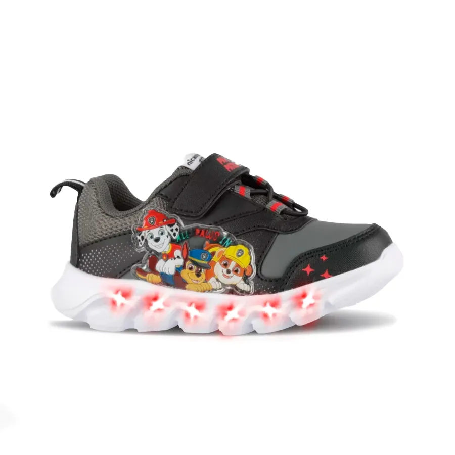Imagen 0 de 3 de Zapatillas Footy Paw Patrol-GRAFITO/NEGRO/ROJO
