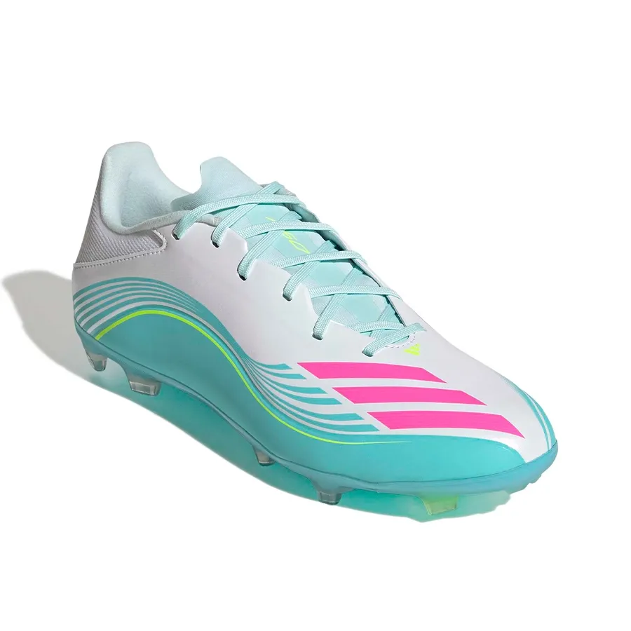 Imagen 1 de 7 de Botines adidas F50 Messi League Fg-BLANCO/TURQUESA/FUCSIA