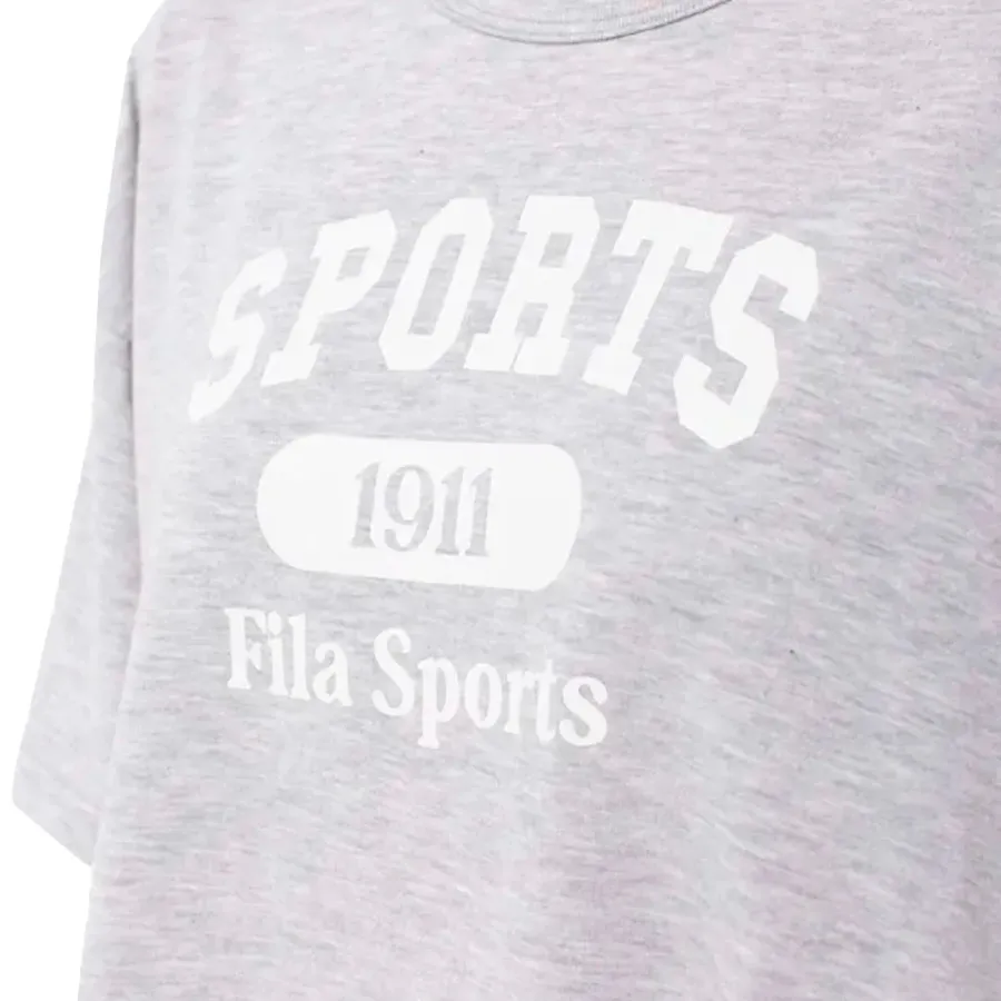 Imagen 2 de 3 de Remera Fila Essentials 1911-GRIS/BLANCO