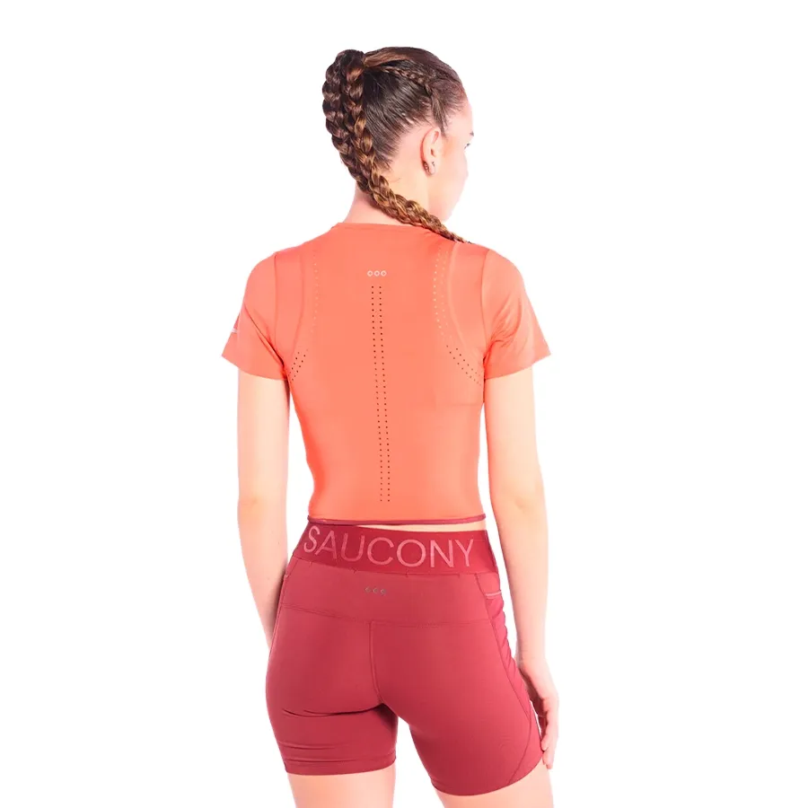 Imagen 2 de 4 de Remera Saucony Explorer TR-CORAL