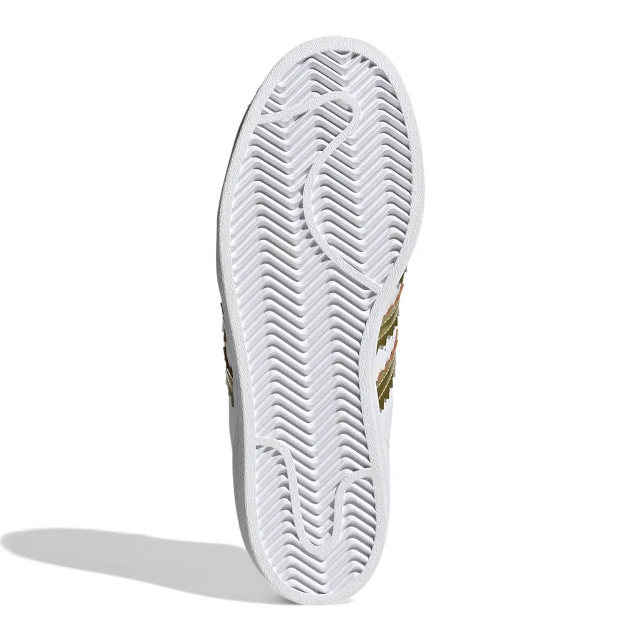 Imagen 5 de 6 de Zapatillas adidas originals Superstar W-BLANCO/DORADO