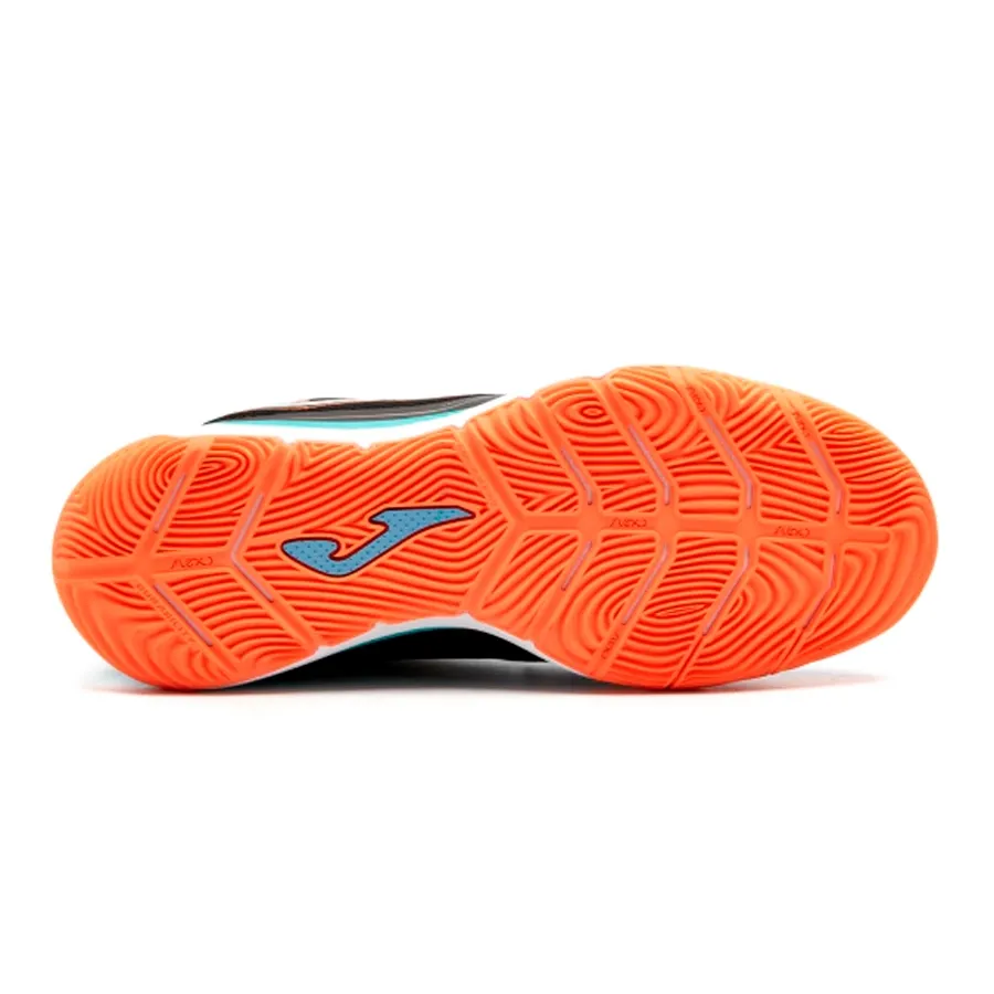 Imagen 5 de 6 de Botines Joma Liga 5 In-NEGRO/NARANJA/PLATA