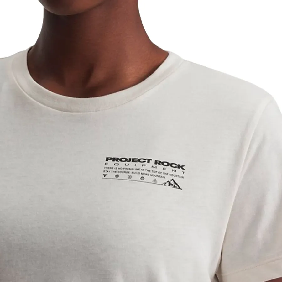 Imagen 2 de 3 de Remera Under Armour Project Rock Training-BLANCO