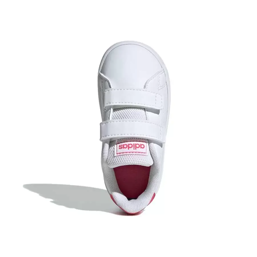 Imagen 3 de 7 de Zapatillas adidas Advantage I-BLANCO/ROSA