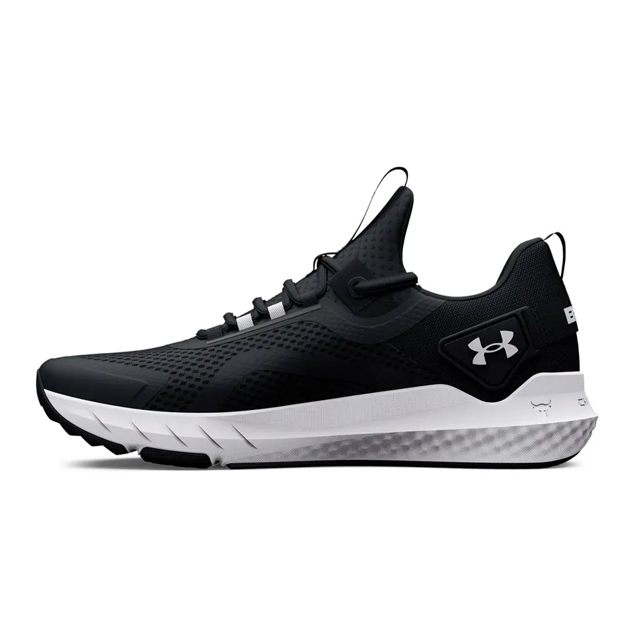 Imagen 2 de 6 de Zapatillas Under Armour Gs Project Rock Bsr-NEGRO/BLANCO