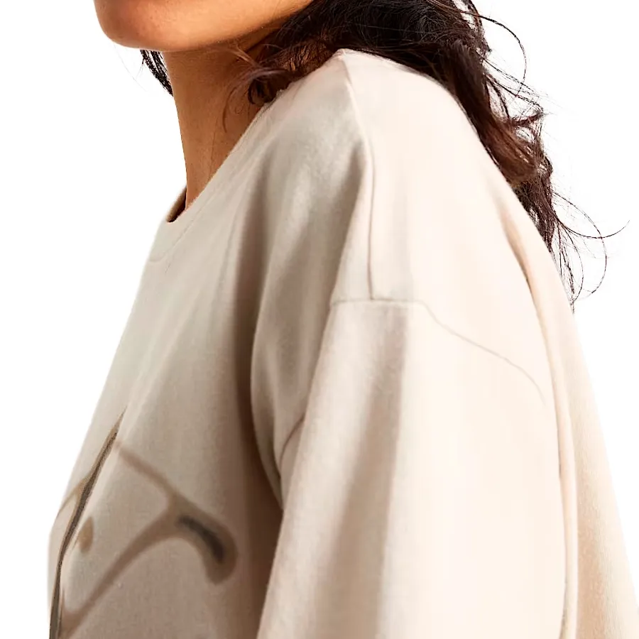 Imagen 4 de 5 de Remera Vans Afterburn Relaxed-MARRON