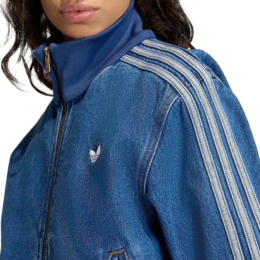 Imagen 4 de 5 de Campera adidas originals Firebird Track Top Denim-JEAN