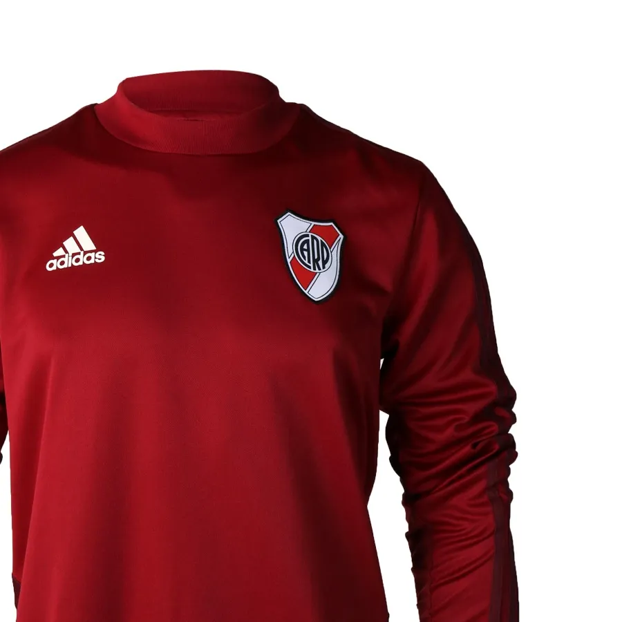 Imagen 3 de 4 de Buzo De Entrenamiento adidas Multisport River Plate-BORDO/BLANCO