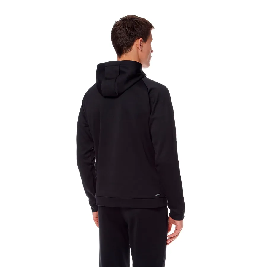 Imagen 1 de 5 de Campera New Balance Tenacity Fleece Pull-NEGRO