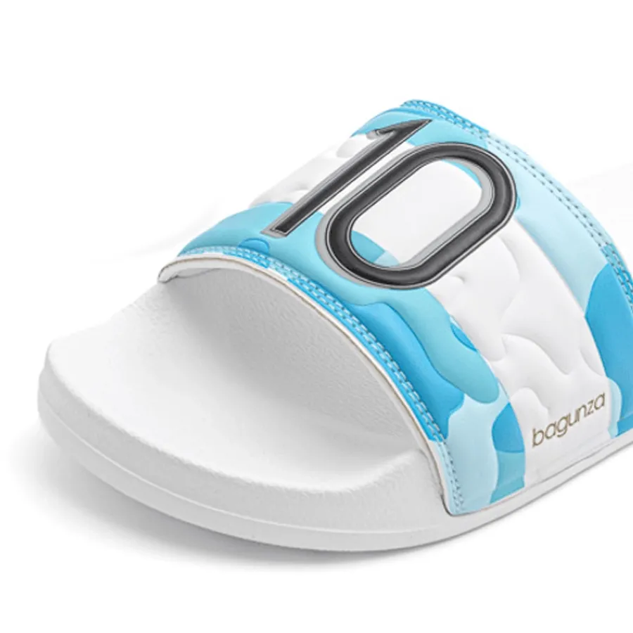 Imagen 3 de 4 de Ojotas Bagunza Mess10 Titular-BLANCO/CELESTE