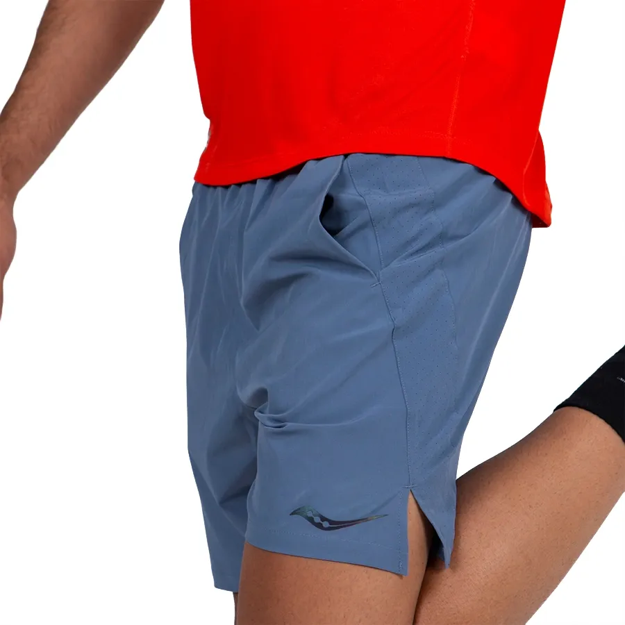Imagen 2 de 5 de Shorts Saucony Outpace 5"-PETROLEO