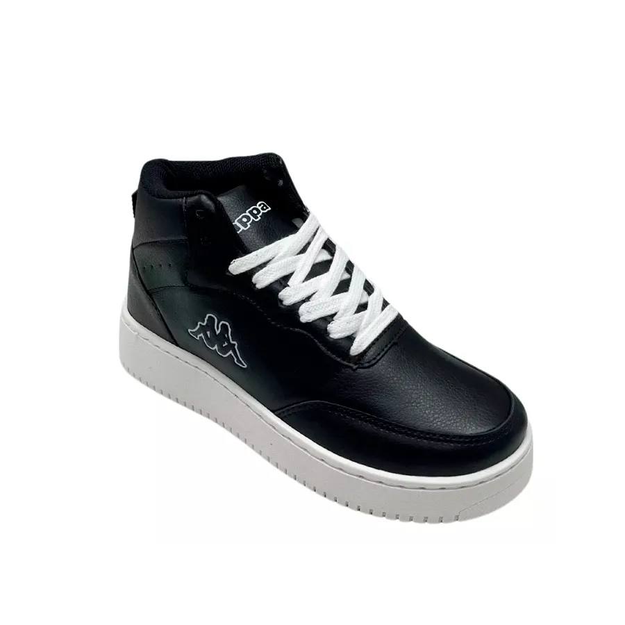 Imagen 1 de 7 de Zapatillas Kappa Logo Linate Mid Kids-NEGRO