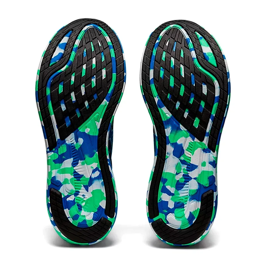 Imagen 4 de 5 de Zapatillas Asics Noosa 14 Tri Standard-NEGRO/AZUL/VERDE AGUA