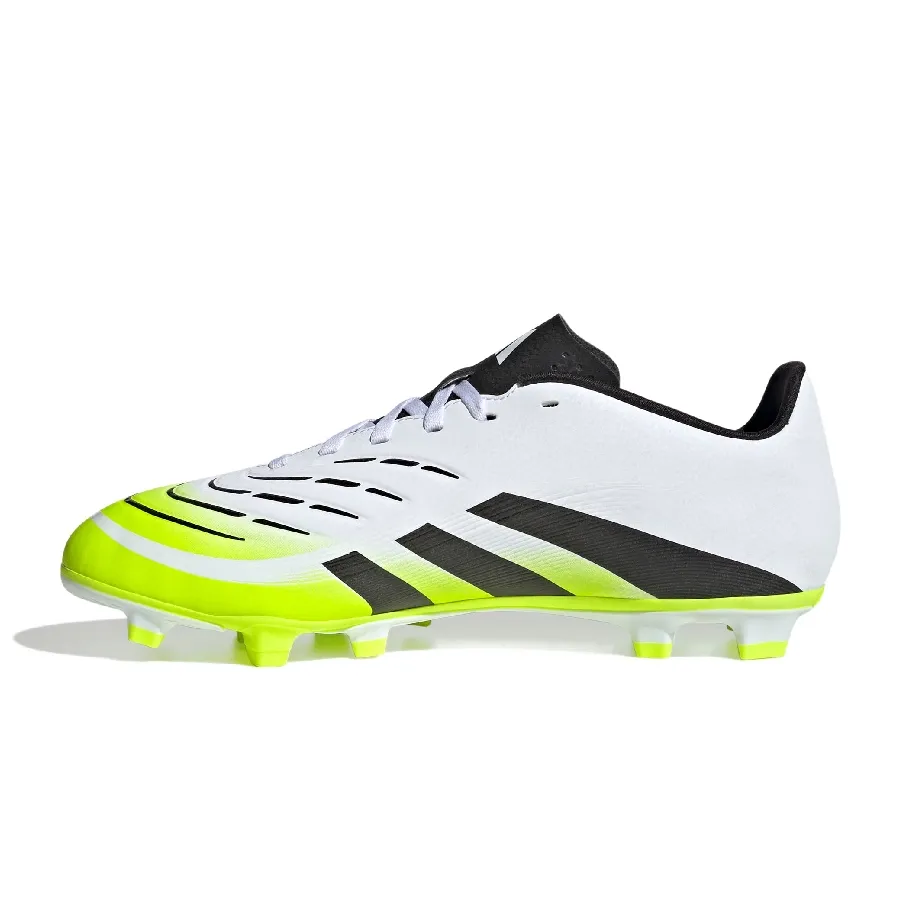 Imagen 2 de 7 de Botines adidas Predator Club terreno Fg-BLANCO/VERDE FLUOR/NEGRO