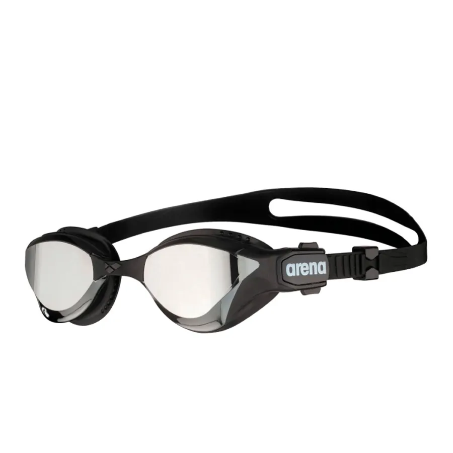 Imagen 1 de 2 de Antiparras Arena Cobra Tri Swipe Mirror-NEGRO/PLATA