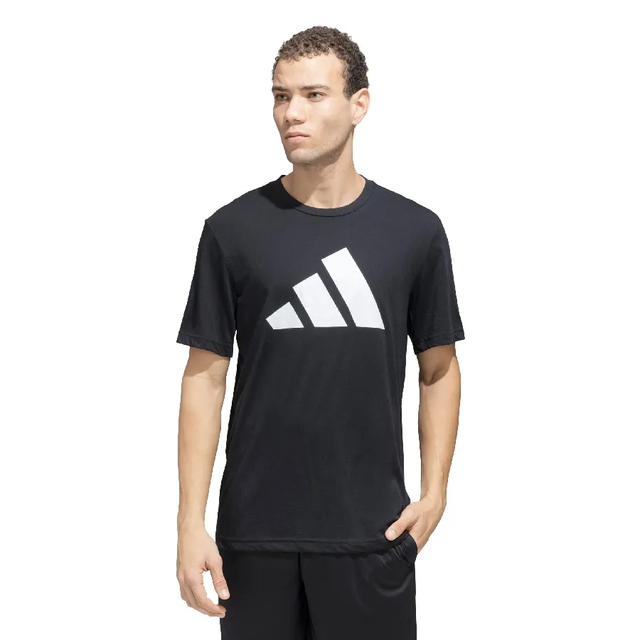 Imagen 0 de 5 de Remera adidas Train Essentials Feelready Logo-NEGRO