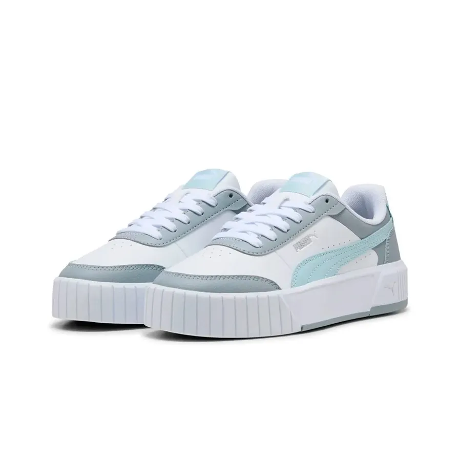 Imagen 1 de 7 de Zapatillas Puma Carina Mía Adp-BLANCO-GRIS-AERO