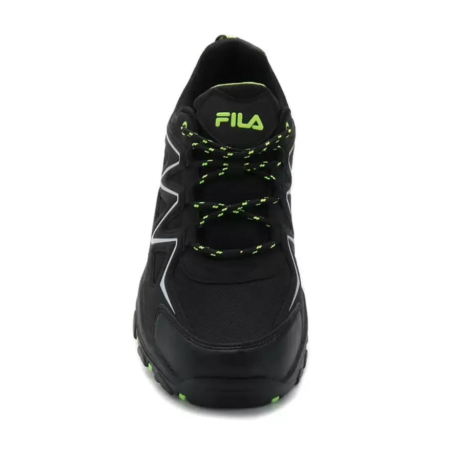 Imagen 1 de 5 de Zapatillas Fila Zermat-NEGRO/VERDE FLUOR