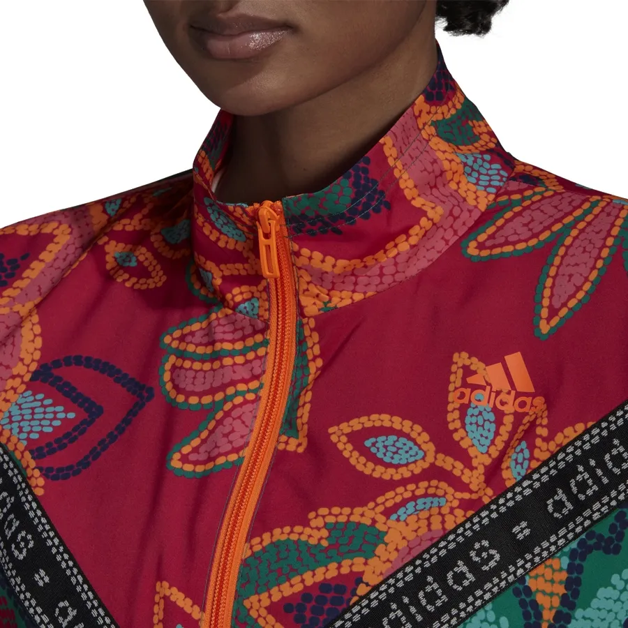 Imagen 4 de 6 de Campera adidas Farm Rio-VERDE/ROJO/ROSA