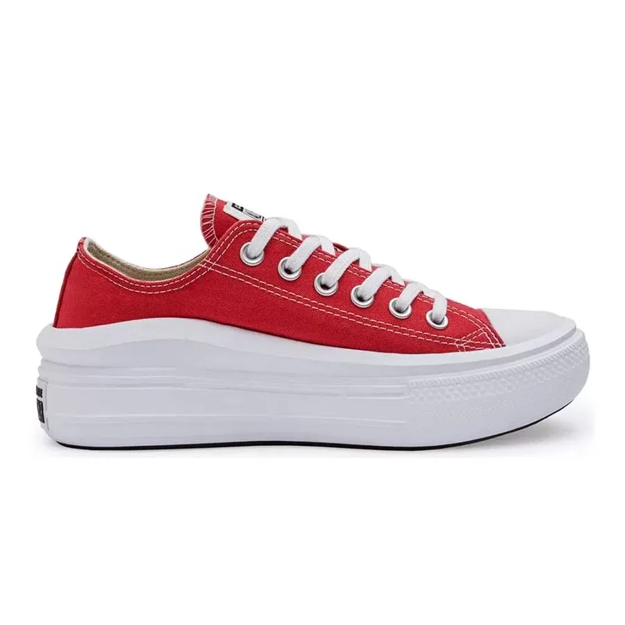 Imagen 0 de 5 de Zapatillas Converse Chuck Taylor All Star Move Ox-ROJO/BLANCO