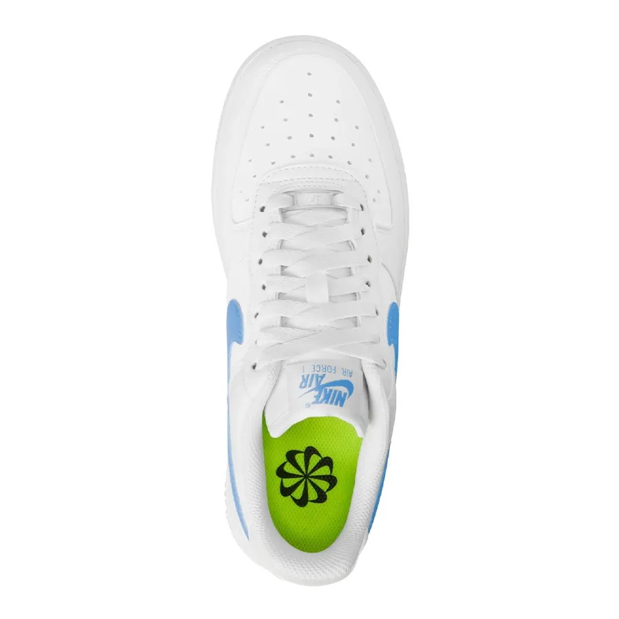 Imagen 3 de 7 de Zapatillas Nike Air Force 1-BLANCO/CELESTE