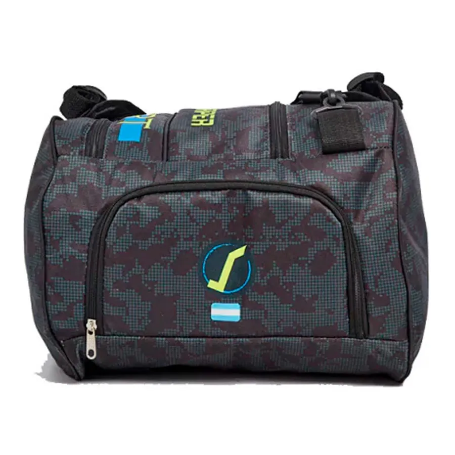 Imagen 2 de 3 de Bolso Snauwaert Sharpper-NEGRO/AMARILLO