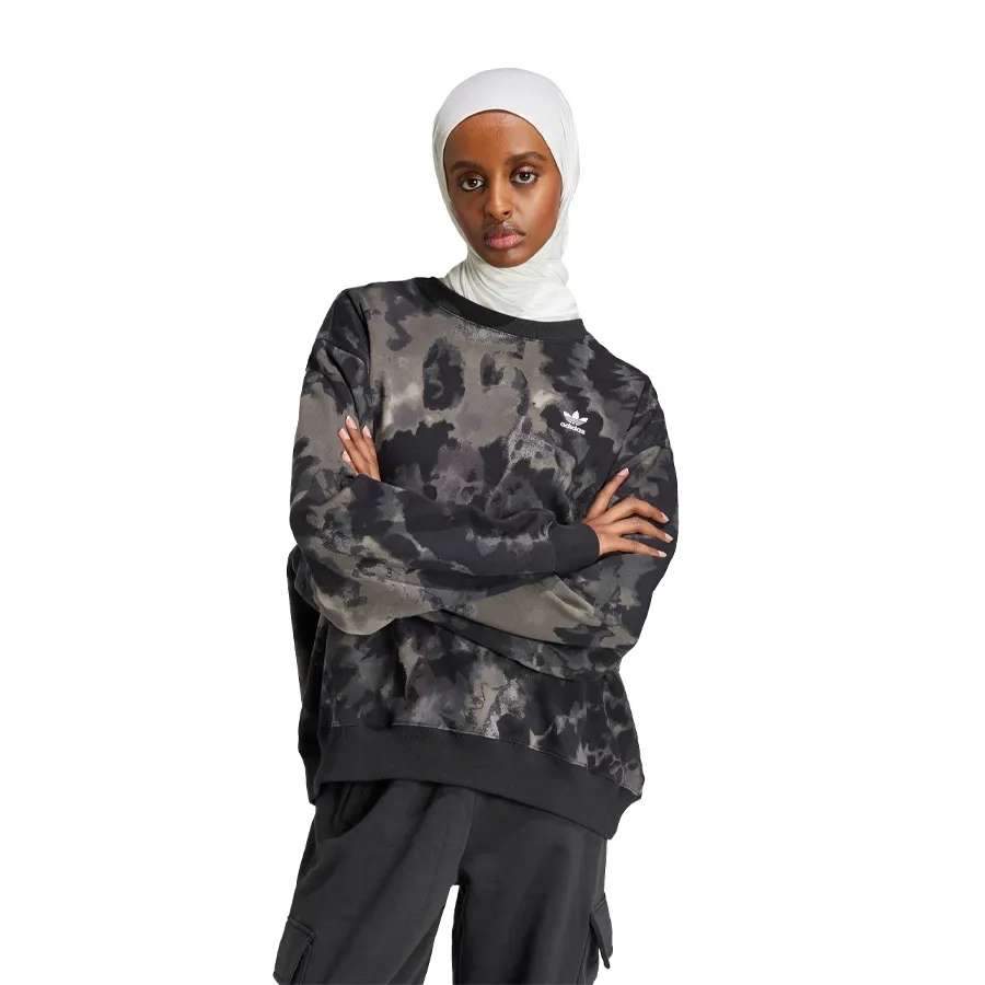 Imagen 0 de 5 de Buzo adidas originals Tie-Dyed-NEGRO/GRAFITO/GRIS