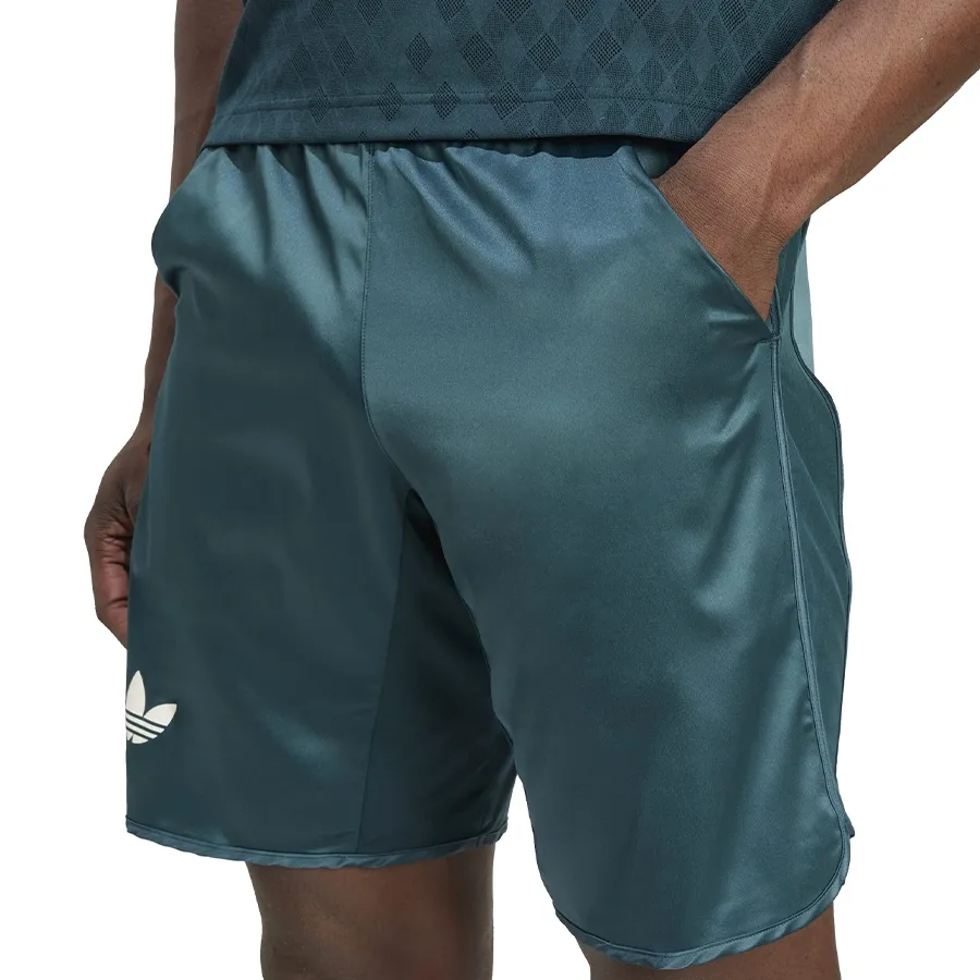 Imagen 3 de 5 de adidas originals Shorts Tenis-PETROLEO