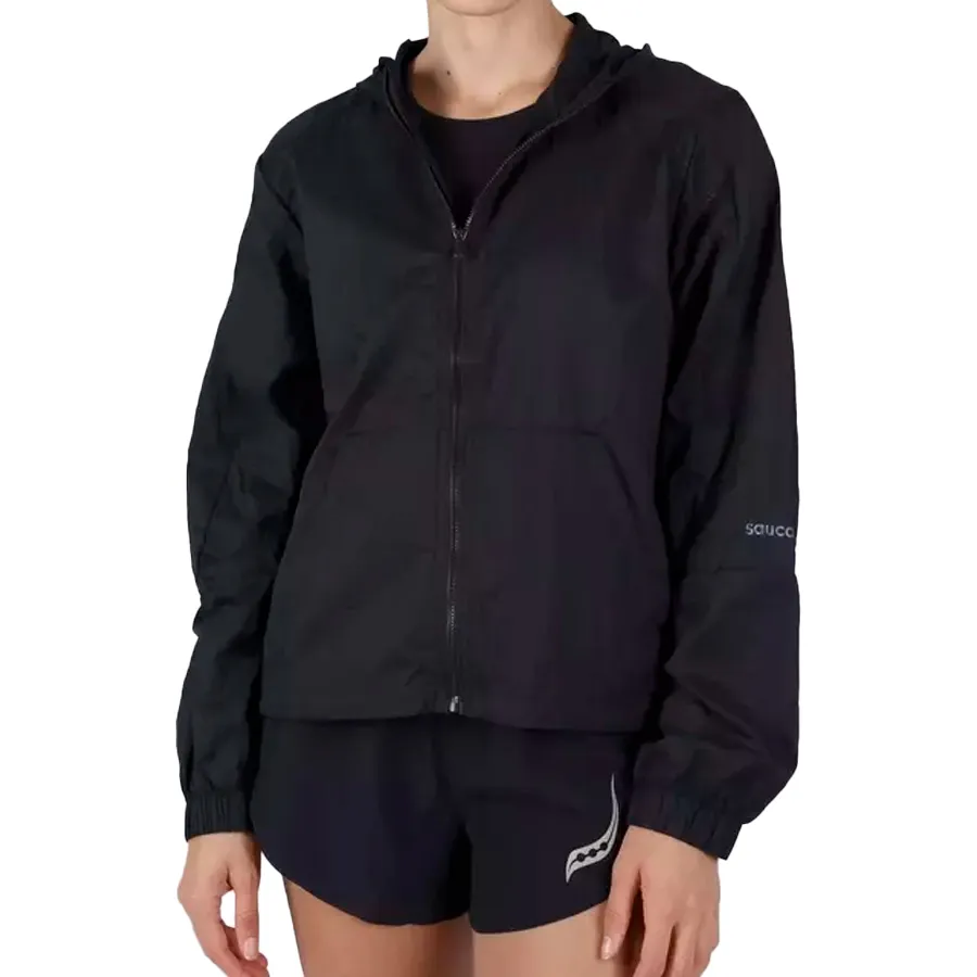 Imagen 1 de 6 de Campera Saucony Elevate Packaway-NEGRO