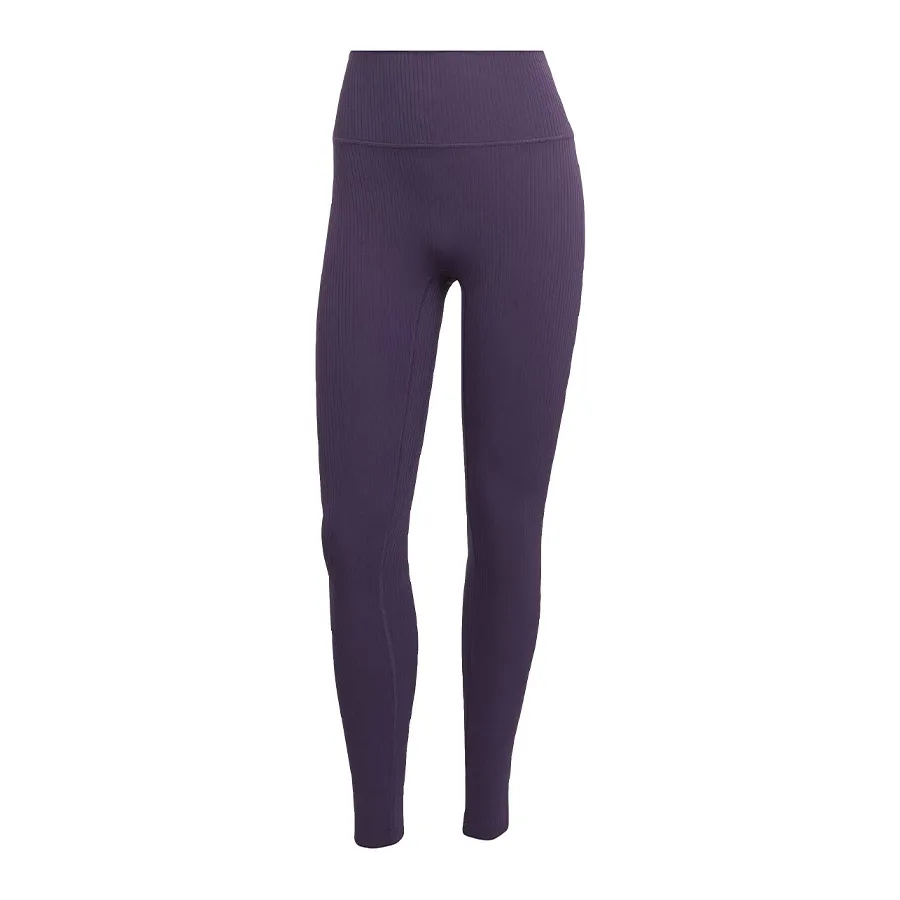 Imagen 2 de 5 de Calza adidas All Me Rib 7/8-VIOLETA