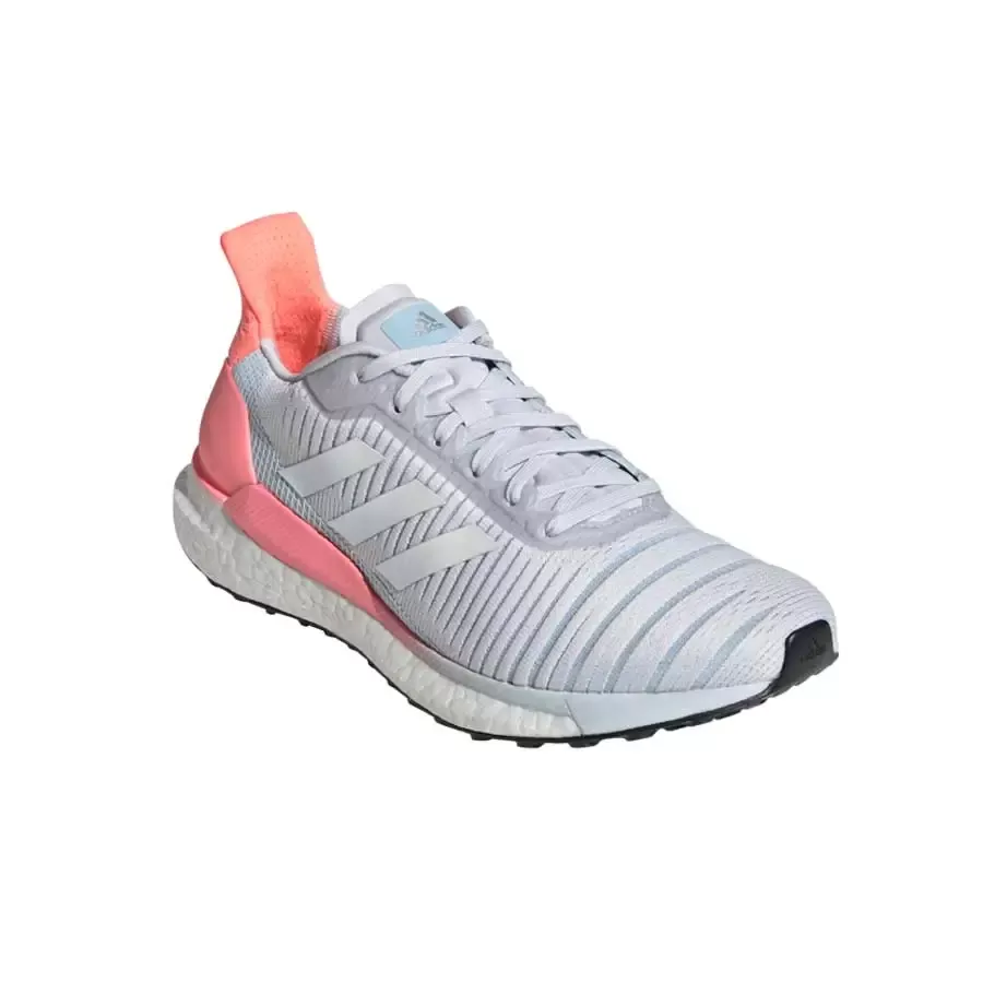 Imagen 3 de 5 de Zapatillas adidas Solar Glide 19 W-GRIS/BLANCO/ROSA