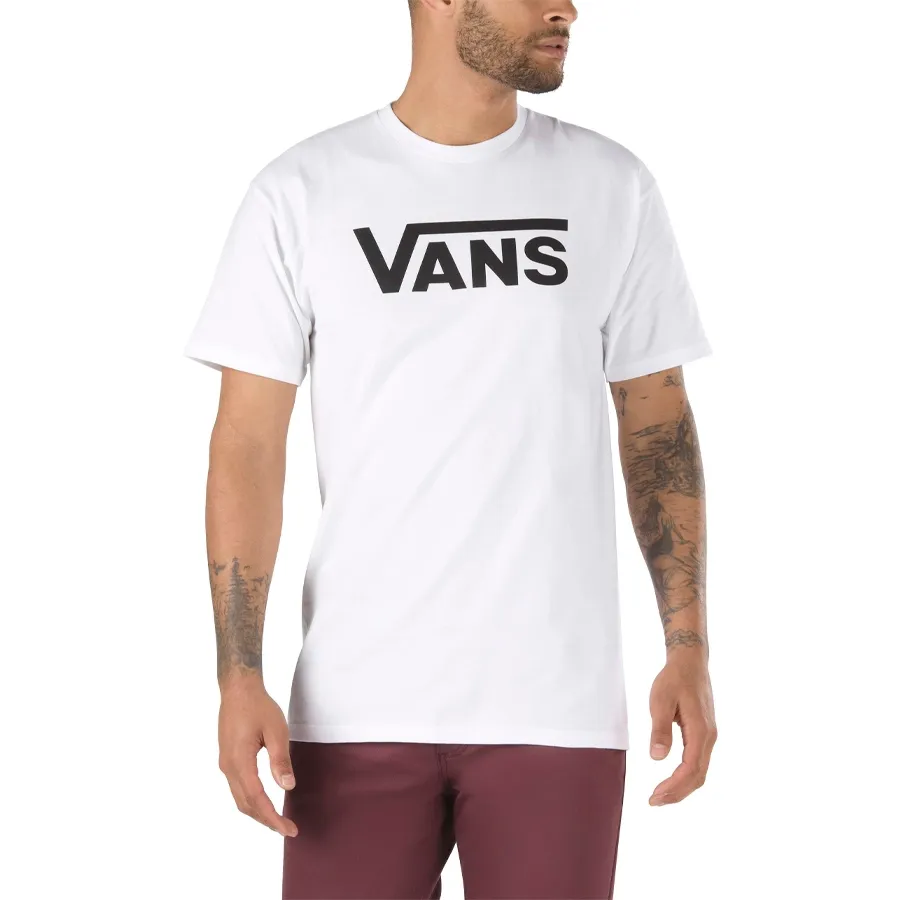 Imagen 0 de 2 de Remera Vans Classic Logo-BLANCO